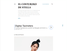 Tablet Screenshot of elcosturerodestellablog.com